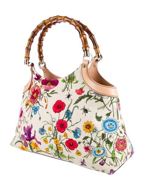 gucci floral purse